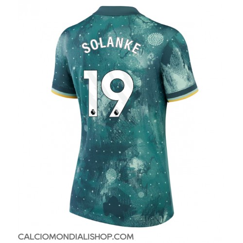 Maglie da calcio Tottenham Hotspur Dominic Solanke #19 Terza Maglia Femminile 2024-25 Manica Corta